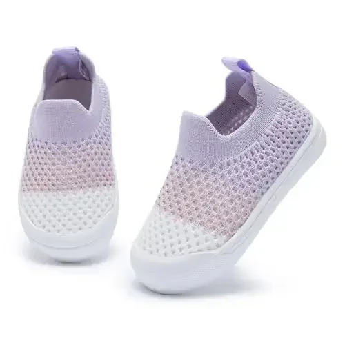 BMCiTYBM Baby Sneakers Girls Boys Lightweight Breathable Mesh First Walkers Shoes 6-24 Months - 4