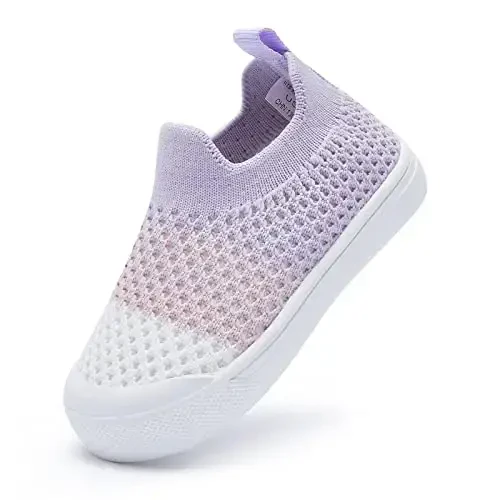 BMCiTYBM Baby Sneakers Girls Boys Lightweight Breathable Mesh First Walkers Shoes 6-24 Months 