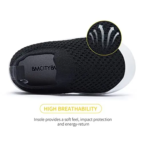 BMCiTYBM Baby Sneakers Girls Boys Lightweight Breathable Mesh First Walkers Shoes 6-24 Months - 5