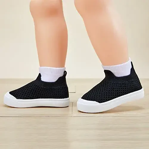 BMCiTYBM Baby Sneakers Girls Boys Lightweight Breathable Mesh First Walkers Shoes 6-24 Months - 2