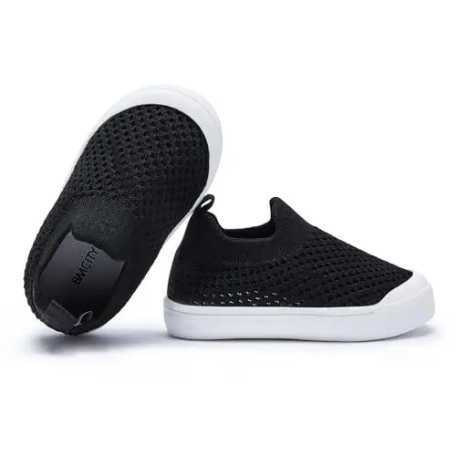BMCiTYBM Baby Sneakers Girls Boys Lightweight Breathable Mesh First Walkers Shoes 6-24 Months - 4