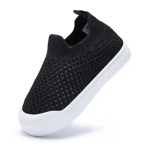 BMCiTYBM Baby Sneakers Girls Boys Lightweight Breathable Mesh First Walkers Shoes 6-24 Months 