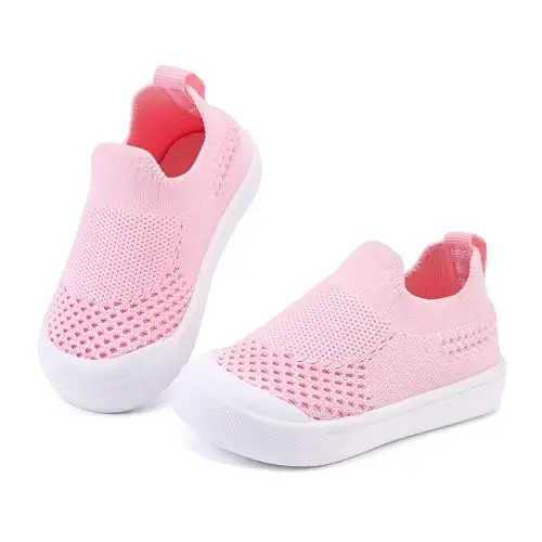 BMCiTYBM Baby Sneakers Girls Boys Lightweight Breathable Mesh First Walkers Shoes 6-24 Months - 3