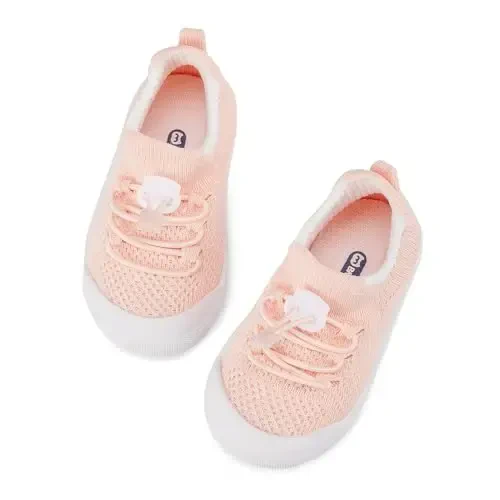 BMCiTYBM Baby Sneakers Girls Boys Lightweight Breathable Mesh First Walkers Shoes 6-24 Months - 4