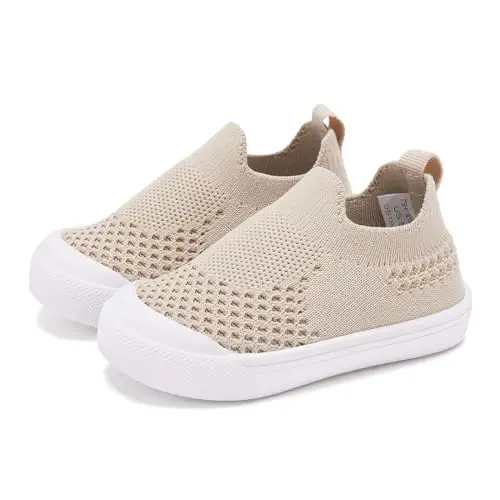 BMCiTYBM Baby Sneakers Girls Boys Lightweight Breathable Mesh First Walkers Shoes 6-24 Months - 3