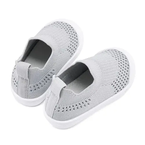 BMCiTYBM Baby Sneakers Girls Boys Lightweight Breathable Mesh First Walkers Shoes 6-24 Months - 4