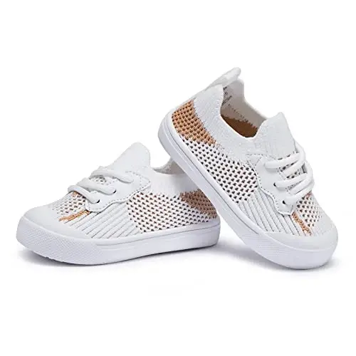 BMCiTYBM Baby Sneakers Girls Boys Lightweight Breathable Mesh First Walkers Shoes 6-24 Months 