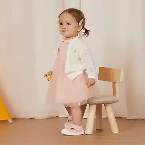 BMCiTYBM Baby Sneakers Girls Boys Lightweight Breathable Mesh First Walkers Shoes 6-24 Months - BMCITYBM (1)