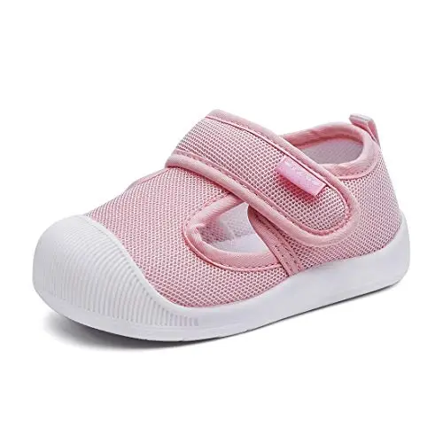 BMCiTYBM Baby Sneakers Girls Boys Lightweight Breathable Mesh First Walkers Shoes 6-24 Months 