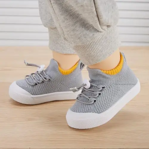 BMCiTYBM Baby Sneakers Girls Boys Lightweight Breathable Mesh First Walkers Shoes 6-24 Months - 2