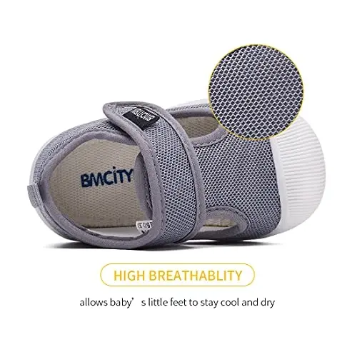 BMCiTYBM Baby Sneakers Girls Boys Lightweight Breathable Mesh First Walkers Shoes 6-24 Months - 3