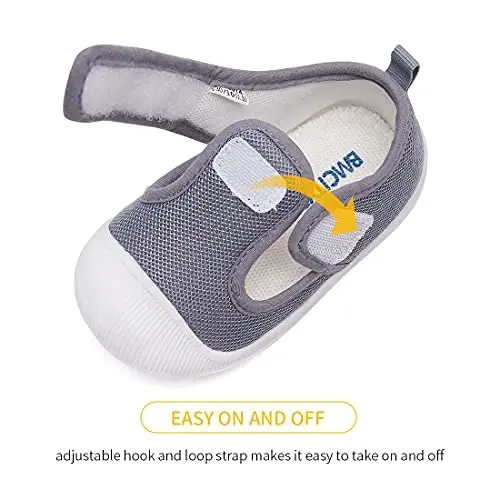 BMCiTYBM Baby Sneakers Girls Boys Lightweight Breathable Mesh First Walkers Shoes 6-24 Months - 4