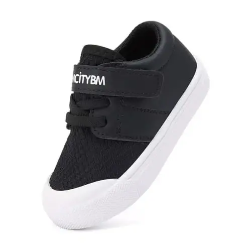 BMCiTYBM Baby Sneakers Girls Boys Lightweight Breathable Mesh First Walkers Shoes 6-24 Months - 1