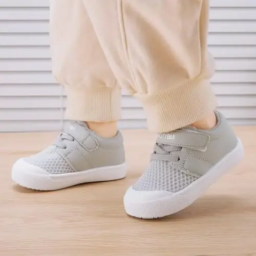 BMCiTYBM Baby Sneakers Girls Boys Lightweight Breathable Mesh First Walkers Shoes 6-24 Months - BMCITYBM (1)