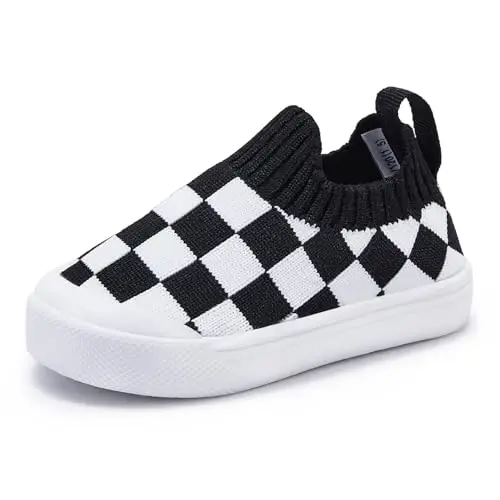 BMCiTYBM Baby Sneakers Girls Boys Lightweight Breathable Mesh First Walkers Shoes 6-24 Months 