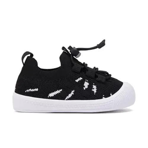 BMCiTYBM Chaqaloq Poyafzallari Go'dak O'g'il Qiz Birinchi Yuruvchi Poyafzal Bolalar Yurish Poyafzallari 6 9 12 18 24 Oy uchun Yengil Sirpanmaydigan Krossovkalar - 3