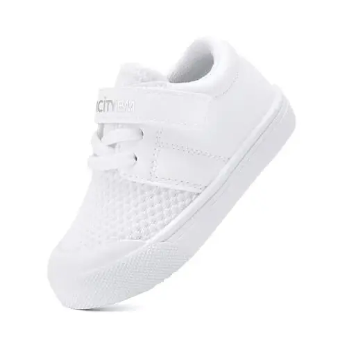 BMCiTYBM Baby Sneakers Girls Boys Lightweight Breathable Mesh First Walkers Shoes 6-24 Months - 1