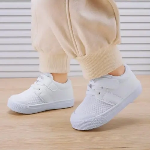 BMCiTYBM Baby Sneakers Girls Boys Lightweight Breathable Mesh First Walkers Shoes 6-24 Months - 2