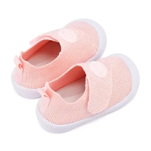 BMCiTYBM Chaqaloqlar poyabzali Infant O'g'il Qiz Birinchi Yuruvchi Poyabzal Toddler Yurish Poyabzali 6 9 12 18 24 Oy uchun Yengil Sirpanmaydigan Krossovkalar - 5