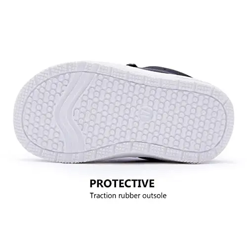 BMCiTYBM Chaqaloqlar poyafzali O'g'il qizlar Birinchi qadam qo'yuvchi poyafzallari Yurgichlar uchun yengil sirpanmaydigan krossovkalar 6 9 12 18 24 oylik - 6