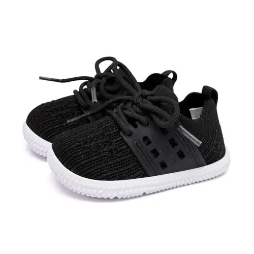 BMCiTYBM Baby Shoes Boy Girl Infant Sneakers Non-Slip First Walkers 6 9 12 18 24 Months - 1