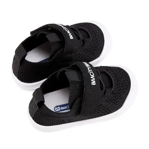 BMCiTYBM Baby Shoes Boy Girl Infant Sneakers Non-Slip First Walkers 6 9 12 18 24 Months - 5