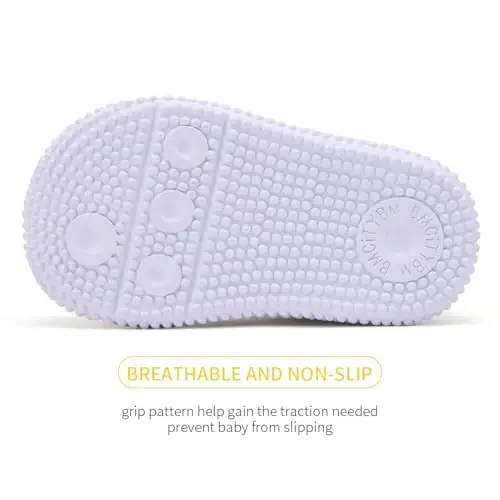 BMCiTYBM Детская обувь для мальчиков и девочек, кроссовки, нескользящие, для первых шагов, 6, 9, 12, 18, 24 месяца - 5
