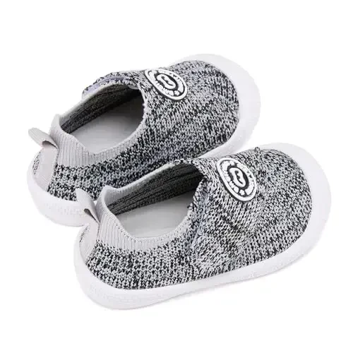 BMCiTYBM Детская обувь для мальчиков и девочек, первые шаги, обувь для малышей, легкие нескользящие кроссовки для 6 9 12 18 24 месяцев - 5