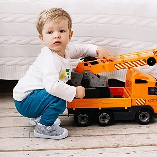 BMCiTYBM Детская обувь для мальчиков и девочек, первые шаги, обувь для малышей, легкие нескользящие кроссовки для 6 9 12 18 24 месяцев - 2