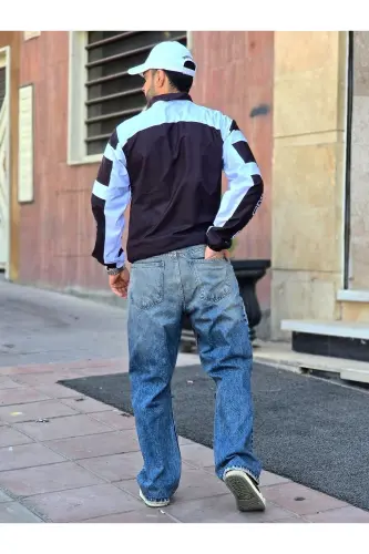 BMW //M Retro Unisex Parashyut Mato O'lchamli Raqamli Chop etilgan Qora Shamollik Yomg'irlik - 5