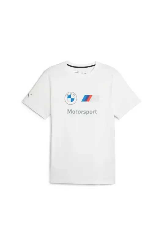 BMW MMS ESS Logo T-shirt OQ BEYAZ Erkaklar - 1