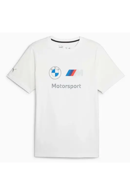 BMW MMS ESS Logo T-shirt OQ BEYAZ Erkaklar - 1