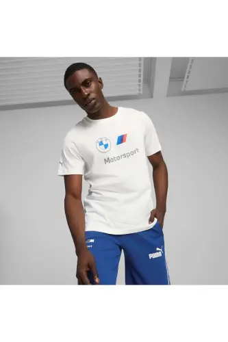 BMW MMS ESS Logo Tee WHITE Men's - 3