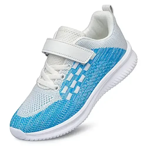 BNV Boys Girls Sneakers bolalar poyafzallari Unisex yengil nafas oladigan atletika yugurish tennis fitnes poyafzallari Toddler/Kichkintoy/Katta bola uchun - MODAZONE