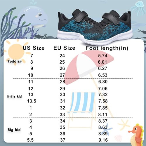 BNV Boys Girls Sneakers Kids Shoes Unisex Lightweight Breathable Athletic Running Tennis Fitness Shoes for Toddler/Little Kid/Big Kid - 2