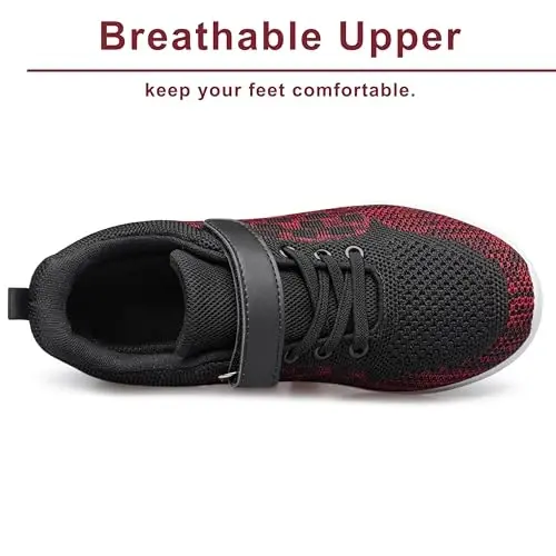 BNV Boys Girls Sneakers Kids Shoes Unisex Lightweight Breathable Athletic Running Tennis Fitness Shoes for Toddler/Little Kid/Big Kid - 5