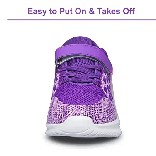 BNV Boys Girls Sneakers Kids Shoes Unisex Lightweight Breathable Athletic Running Tennis Fitness Shoes for Toddler/Little Kid/Big Kid - 4