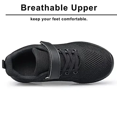 BNV Boys Girls Sneakers Kids Shoes Unisex Lightweight Breathable Athletic Running Tennis Fitness Shoes for Toddler/Little Kid/Big Kid - 5