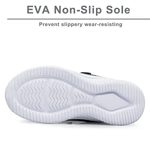 BNV Boys Girls Sneakers Kids Shoes Unisex Lightweight Breathable Athletic Running Tennis Fitness Shoes for Toddler/Little Kid/Big Kid - 6