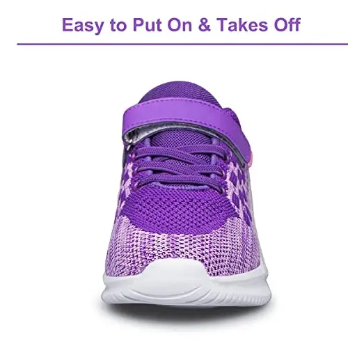 BNV Boys Girls Sneakers Kids Shoes Unisex Lightweight Breathable Athletic Running Tennis Fitness Shoes for Toddler/Little Kid/Big Kid - 4