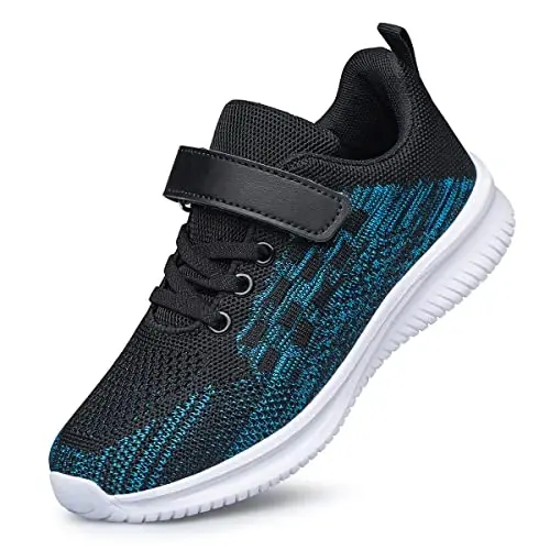 BNV Boys Girls Sneakers Kids Shoes Unisex Lightweight Breathable Athletic Running Tennis Fitness Shoes for Toddler/Little Kid/Big Kid 