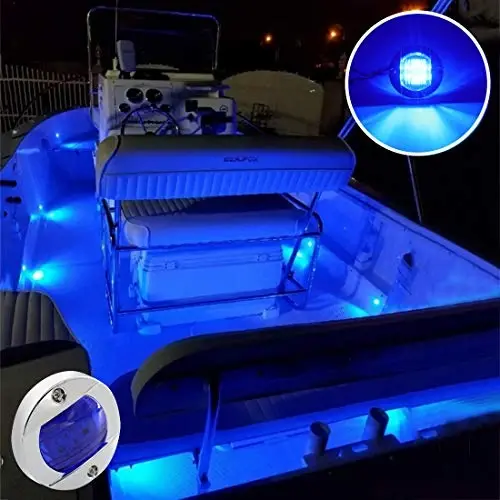 Boaton LED Night Fishing Lights - Courtesy, Deck, Navigation Lights for Boats (Blue) - 6