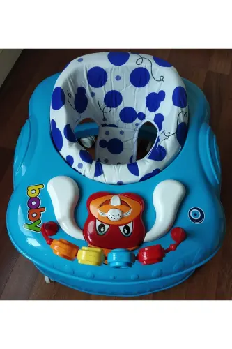 Boby Müzikli Yürüteç Çocuk Yürüteci - MAVİ - BABY (1)