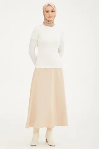 Боди Armine с коротким рукавом 21Kd9037 Экру - ARMINE (1)