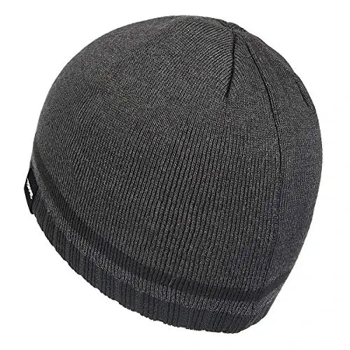 Bodvera Mens Winter Beanie Hat Warm Knit Cuffed Plain Toboggan Ski Skull Cap (3 Patterns) - 3