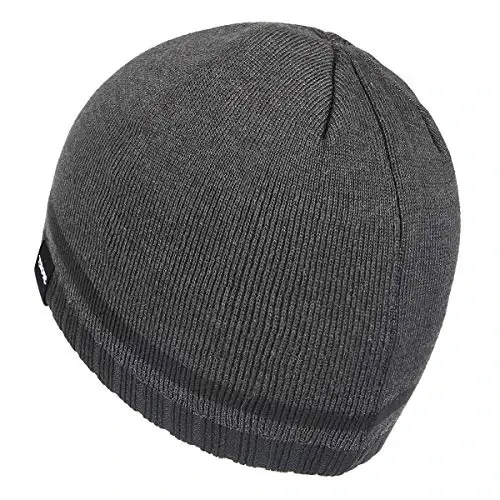 Bodvera Mens Qishki Shapka iliq Trikotaj Manjetli Oddiy Toboggan chang'i Bosh suyagi qopqog'i (3 naqsh) - 3