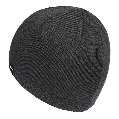 Bodvera Mens Qishki Shapka Iliq Trikotajli Manjetli Oddiy Toboggan Chang'i Bosh Suyagi Qalpog'i (3 naqsh) - 3