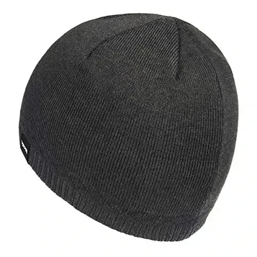 Bodvera Mens Winter Beanie Hat Warm Knit Cuffed Plain Toboggan Ski Skull Cap (3 Patterns) - 3