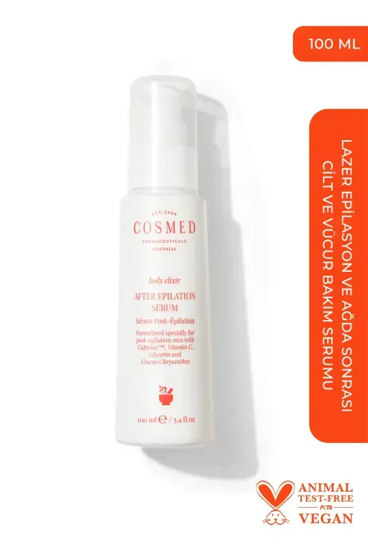 Body Elixir After Epilation Serum - Laser Epilation and Waxing Aftercare Serum for Skin and Body 100 ml - 1