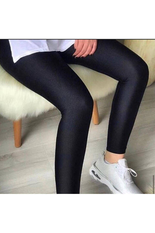 Body Shaping Shiny Disco Leggings - 3